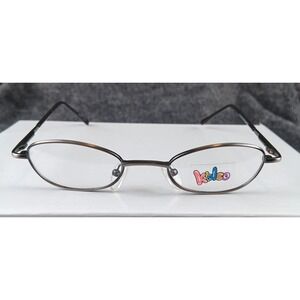 Kidco Silver Minnow 43-18-125 Kids Eyeglasses Frames Oval Brown‎